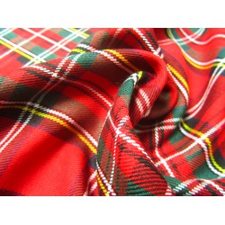 KILT - XADREZ ESCOCES - VERMELHO / VERDE