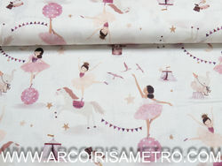 Printed cotton - Ballerinas