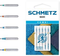 Schmetz - Sewing machine needles -  Basic twin - Combi