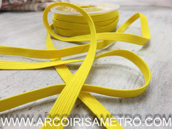 Colorful elastic aprox 8 mm - YELLOW