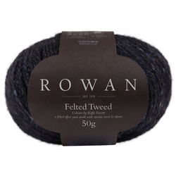 ROWAN - FELTED TWEED - Black 211