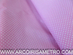 Polk-a-dot fabric - Light Pink