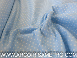 Flanel - Polk-a-dots - Azul