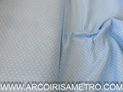 Flanel - Polk-a-dots - Azul