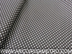 POLKA-A-DOTS -  BLACK BACKGROUND 