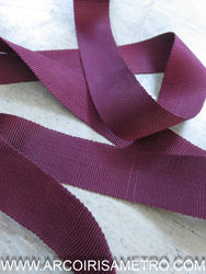 GROSGRAIN RIBBON - 25MM burgandi