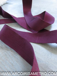 GROSGRAIN RIBBON - 25MM burgandi