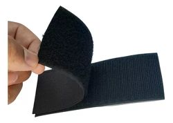 Velcro de colar 10cm - PRETO